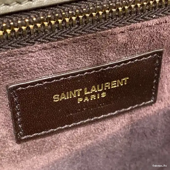 SMOOTH CARRE IN SATCHEL LEATHER LOULOU YSL 0610